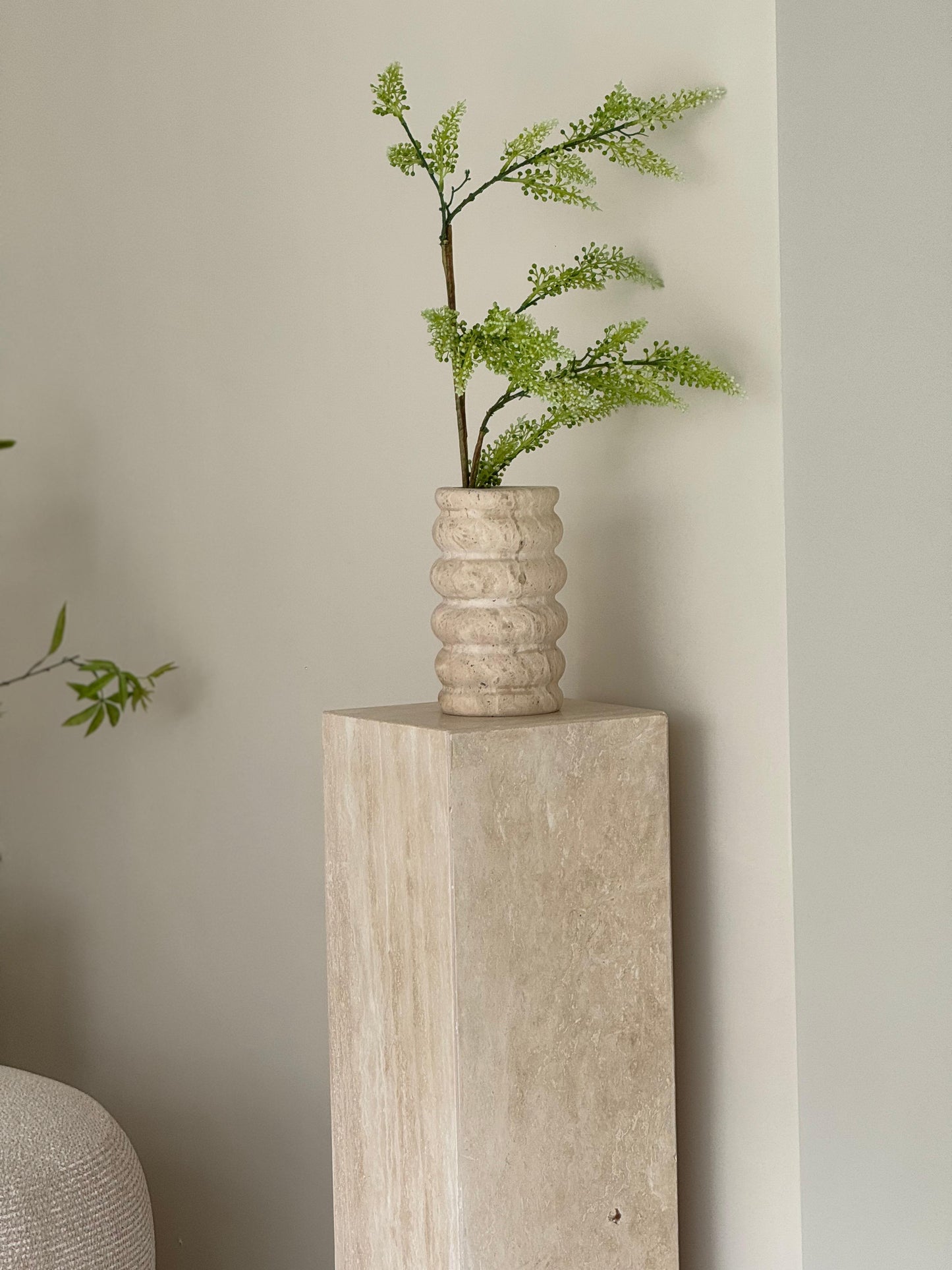 Lucy | Travertine Pillar