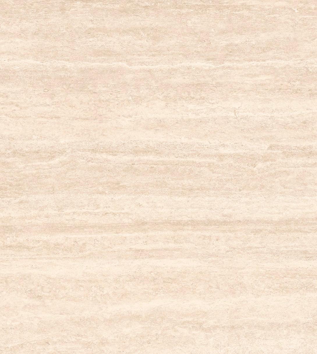 Travertine Vein Cut sample – horizontal beige and taupe layers with a smooth matte finish, ideal for coffee tables or modern surfaces