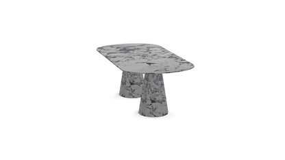 Luna | Marble Oval Dining Table