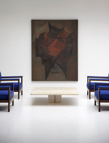 Nova Travertine Coffee Table